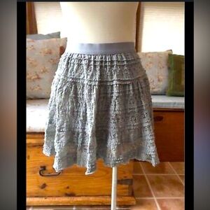 Y2k max studio lace skirt